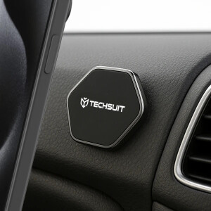 Suport Auto Magnetic Techsuit HOLD210-C, Universal, Negru