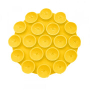 Suport cu Ventuze Techsuit SY-CUP, Galben