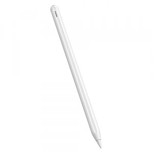 Touch Pen Baseus Smooth Writing 2 pentru Apple iPad, Versiune Activ, Alb P80015805211-00