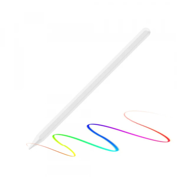 Touch Pen Techsuit AC20-Pro pentru Apple iPad, Versiune Activ, Alb