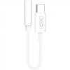 Adaptor Audio USB-C - 3.5mm XO Design NB-R161, Alb