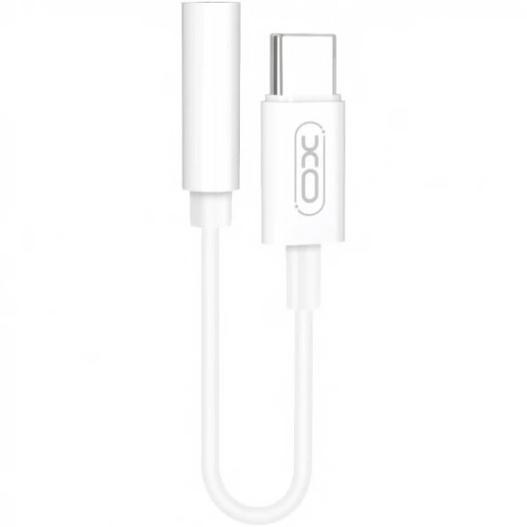 Adaptor Audio USB-C - 3.5mm XO Design NB-R161, Alb