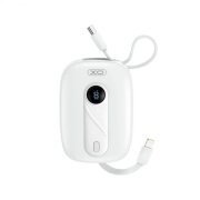 Baterie Externa XO Design PR246, 10000mAh, 22.5W, PD, 1 x Lightning - 2 x USB-C, Alba 