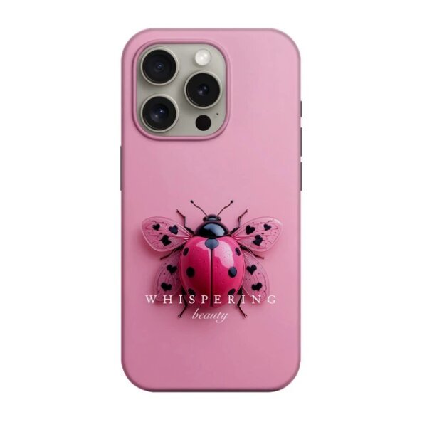 Husa pentru Apple iPhone 16, Perfect Case, Chantelle Beauty Ladybird, Multicolor 