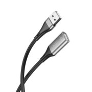 Prelungitor USB XO Design NB219, 3m, Negru 