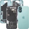 Capac Baterie Apple iPhone 16, Cu Carcasa Mijloc, Full Parts, Verde (Teal), Swap