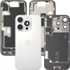 Capac Baterie Apple iPhone 16 Pro, Cu Carcasa Mijloc, Full Parts, Alb (White Titanium), Swap
