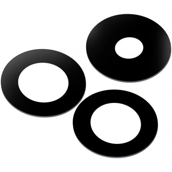 Geam Camera Spate Samsung Galaxy A35 5G A356, Wide + UltraWide + Macro, Negru 