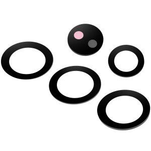 Geam Camera Spate Samsung Galaxy S24 Ultra S928, Laser + Telephoto + Telephoto Periscope + UltraWide + Wide, Negru