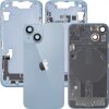 Capac Baterie Apple iPhone 14, Cu Carcasa Mijloc, Full Parts, Albastru, Swap