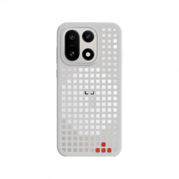 Husa pentru OnePlus 15, Hole-Pattern Magnetic, Gri 
