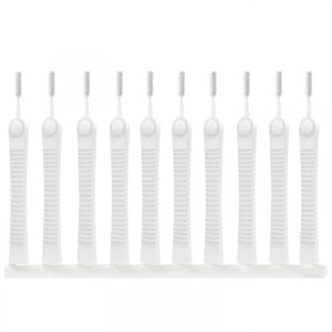 Instrument Curatare OEM, pentru port alimentare / orificii buzzer, Set 10 bucati, Alb 