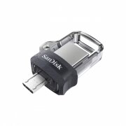 Memorie Externa USB-A 3.0 / microUSB SanDisk Ultra Dual Drive, 128Gb SDDD3-128G-G46 