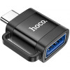 Adaptor OTG USB-C - USB-A HOCO UA31C, Negru 