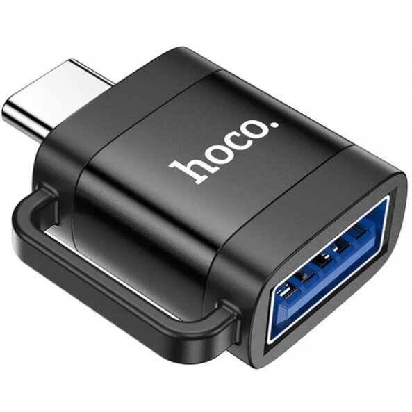 Adaptor OTG USB-C - USB-A HOCO UA31C, Negru 