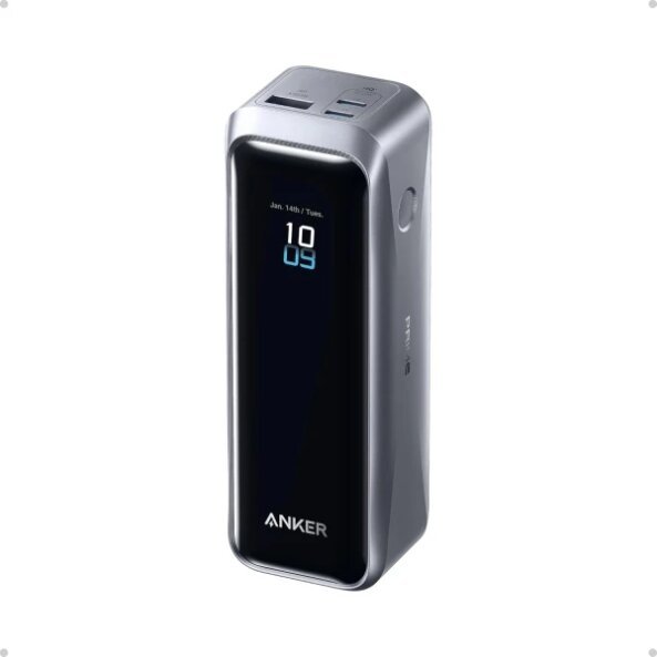Baterie Externa Anker Prime, 20100mAh, 220W, QC + PD, 1 x USB-A - 2 x USB-C, Neagra A110BH11 