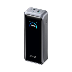 Baterie Externa Anker Prime, 26250mAh, 300W, QC + PD, 1 x USB-A - 2 x USB-C, Neagra A110AH11 