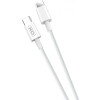 Cablu Date si Incarcare USB-C - USB-C XO Design NB124, 40W, 1m, Alb