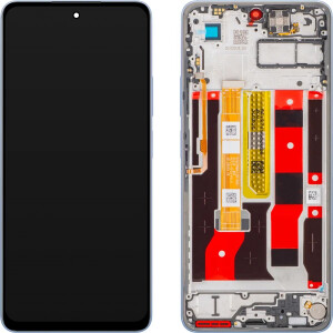 Display cu Touchscreen Oppo A5 Pro 4G, cu Rama, Albastru (Feather Blue), Service Pack 621029000458 