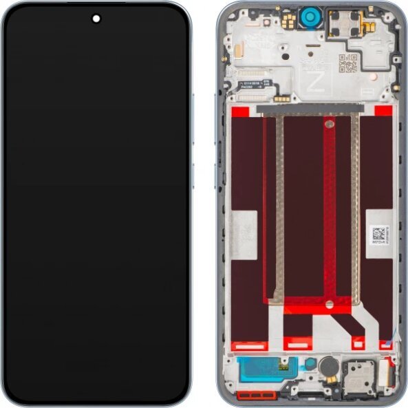 Display cu Touchscreen Oppo Reno14 FS 5G / Reno14 F, cu Rama, Albastru (Opal Blue), Service Pack 621029000593 