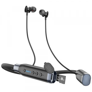 Handsfree Bluetooth HOCO ES62, A2DP, Negru 