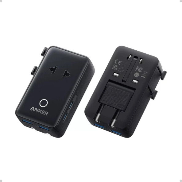 Incarcator Retea Anker Nano Travel, 20W, 3A, 2 x USB-A - 2 x USB-C, Negru A9215H11 