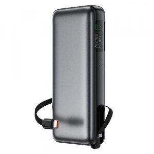 Baterie Externa Acefast M22, 20000mAh, 130W, QC + PD, 1 x USB-A - 2 x USB-C, Neagra