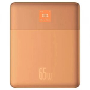 Baterie Externa Baseus Blade, 12000mAh, 65W, PD, 2 x USB-C, Portocalie P10063801733-00