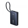 Baterie Externa Baseus PicoGo, 10000mAh, 45W, QC + PD, 1 x USB-A - 2 x USB-C, Neagra P10076803123-00