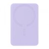 Baterie Externa Wireless Baseus Magnetic Mini, 10000mAh, 20W, PD + FQI, 1 x Lightning - 1 x QI - 1 x USB-C, Mov PPCX110105