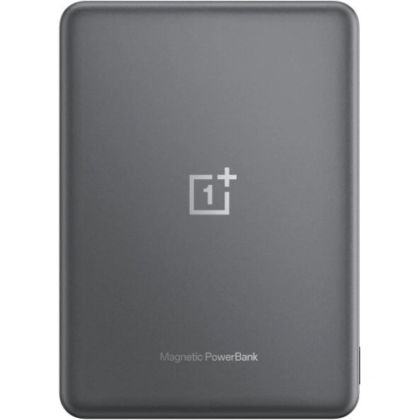 Baterie Externa Wireless OnePlus Slim Magnetic, 5000mAh, 10W, FQI, Gri 