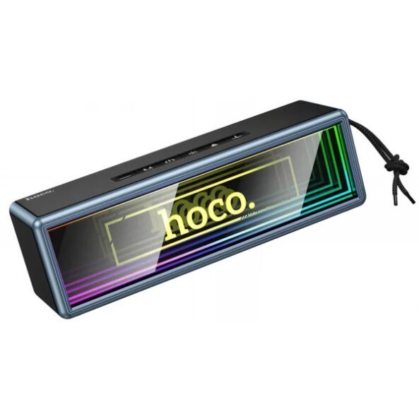 Boxa Portabila Bluetooth HOCO HC40, 2 x 10W, TWS, RGB, Neagra 