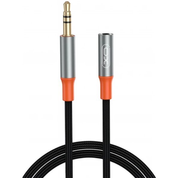 Cablu Audio 3.5mm - 3.5mm XO Design NB-R269A, 1m, Negru 