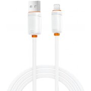 Cablu Date si Incarcare USB-A - Lightning XO Design NB302, 18W, 1m, Alb 
