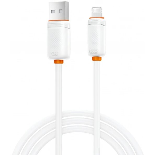 Cablu Date si Incarcare USB-A - Lightning XO Design NB302, 18W, 1m, Alb 