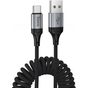 Cablu Date si Incarcare USB-A - USB-C HOCO X121, 18W, 1.5m, Negru 