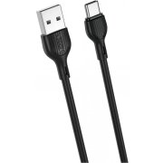 Cablu Date si Incarcare USB-A - USB-C XO Design NB200, 10W, 1m, Negru 