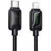 Cablu Date si Incarcare USB-C - Lightning HOCO U146, 30W, 1.2m, Negru 
