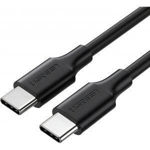 Cablu Date si Incarcare USB-C - USB-C UGREEN US286, 60W, 3m, Negru 
