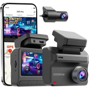 Camera Auto Fata Spate DDPAI Z50 Pro Dual, 4K, Wi-Fi, GPS, Afisaj 3inch 