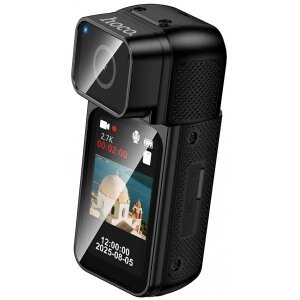 Camera Sport HOCO DV105, 2.7K, Afisaj 1.47inch, Neagra 