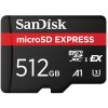 Card Memorie microSDXC SanDisk Express, 512Gb, Clasa 10 / UHS-1 U3 SDSQXFN-512G-GN4NN 