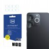 Folie de protectie Camera Spate 3MK Protection pentru Realme Note 70T, Sticla Securizata, Full Glue, Set 4 bucati, Transparenta