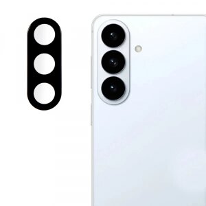 Folie de protectie Camera Spate Techsuit pentru Samsung Galaxy S26, Sticla Securizata, Full Glue, Neagra