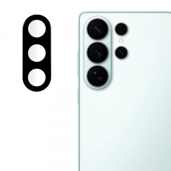 Folie de protectie Camera Spate Techsuit pentru Samsung Galaxy S26 Ultra, Sticla Securizata, Full Glue, Neagra