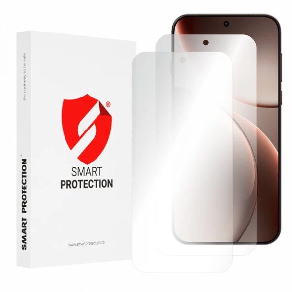 Folie de protectie Ecran Smart Protection Premium Classic pentru Oppo Find X9, Plastic, Set 2 bucati