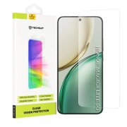 Folie de protectie Ecran Techsuit Clear Vision pentru Honor Magic8 Lite, Sticla Securizata, Full Glue