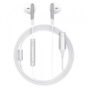 Handsfree USB-C Acefast L3, 1.2m, Alb