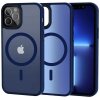Husa MagSafe pentru Apple iPhone 12 / 12 Pro, Tech-Protect, Magmat, Bleumarin 