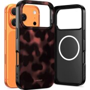 Husa MagSafe pentru Apple iPhone 17 Pro Max, Tech-Protect, Lamano Panther, Neagra 